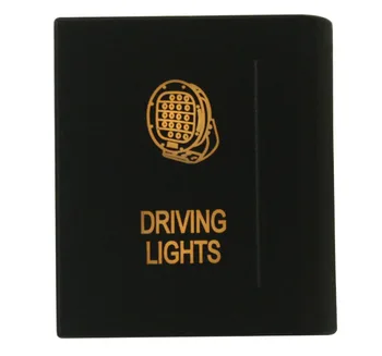 

12V 3A DRIVING LIGHTS Push Button Switch On-off AMBER led for VW Volkswagen Amarok OEM Replacement Switch Right Side