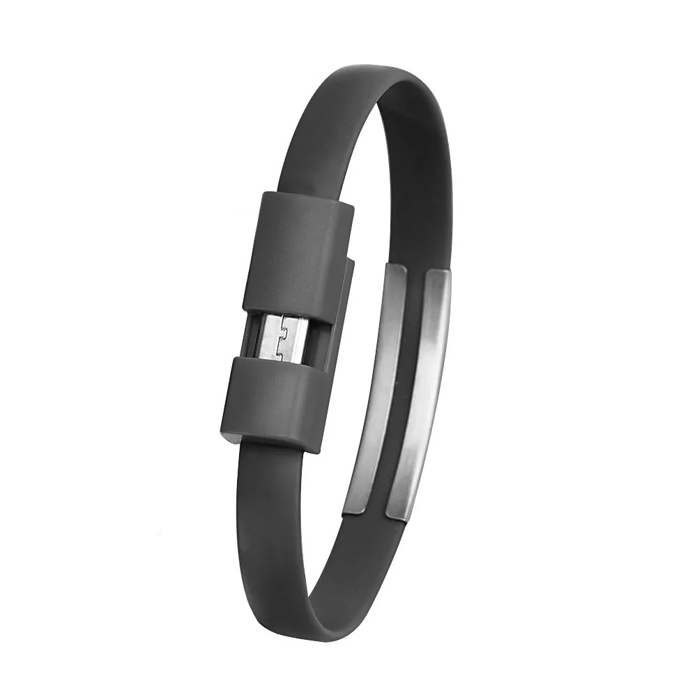 

Mini usb cable Android bracelet data cable Android phone wristband Micro USB cable charging data synchronization foreo luna mini
