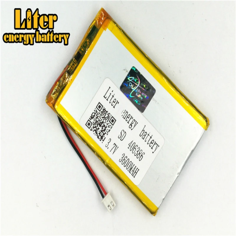 XHR-2P 2 54 3600mAh 406386 3 7 V литий-полимерная батарея 406585 студенческий планшетный