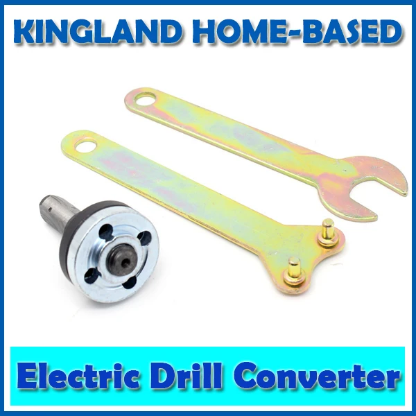 NEW Electric Drill Converter Adapter Angle Grinder Polish Connecting Thread 10mm Triangle Shank Connector Power Tool Accessories angle-grinder-electric