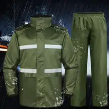 Армия, полиция использует плащи, светоотражающие предупреждающие водостойкая униформа, костюм