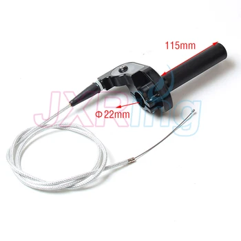 

Black CNC Aluminum Acerbs Throttle Grip Quick Twister + Throttle Cable CRF50 70 110 IRBIS 125 250 Dirt Bike Motorcycle