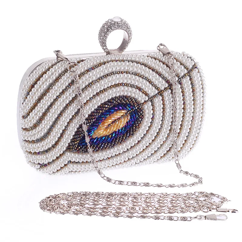 Vintage Evening Clutch with Special Design, Day Clutch with Detachable Chain, Messenger Bag Vintage Evening Clutch with Special Design, Day Clutch with Detachable Chain, Messenger Bag