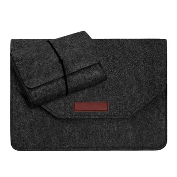

High Quality Soft Sleeve Bag Bussiness Wood Felt Case For Apple Macbook Air Pro Retina 11 13 15 Laptop for Mac book 13.3 inch