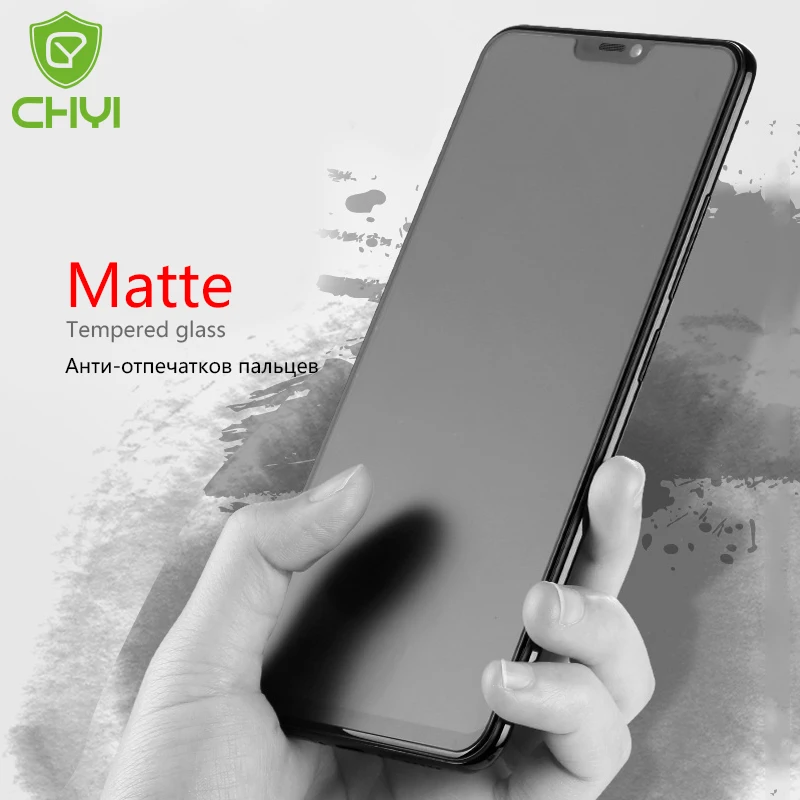 Матовое стекло CHYI для oneplus 6 защита экрана от отпечатков пальцев закаленное с