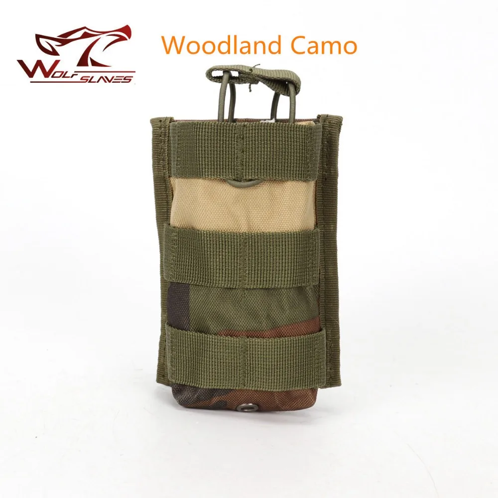 Molle Pouch Тактический одиночный винтовочный маг мешок с открытым верхом для M4 M16 5,56. 223 подсумок Охотничьи аксессуары чехол для страйкбола