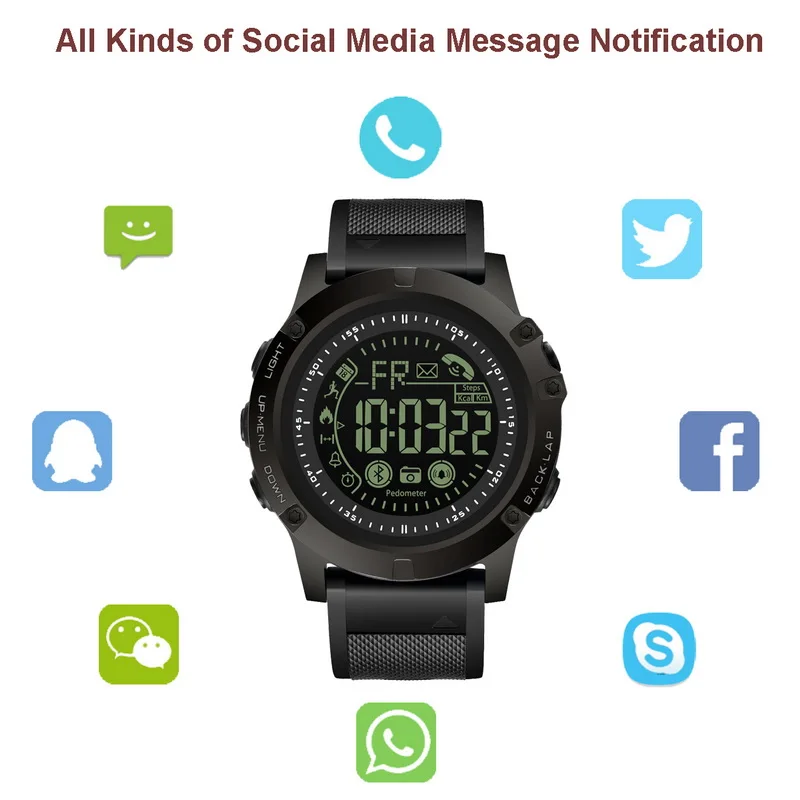 smart watch wr 50 meters
