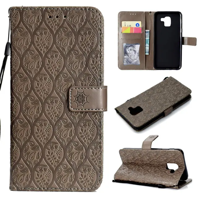 $US $5.96 Wallet Card Slot for Coque Samsung J6Plus Case 360 Protective Flip Cover for Samsung Galaxy J4 Plus