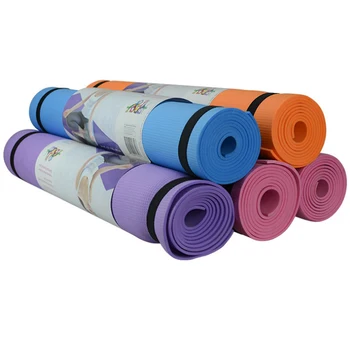 

6MM 4 Colors Outdoor Foldable Exercise Yoga Mat Non-slip Thick Pad Fitness Pilates Mat Fitness