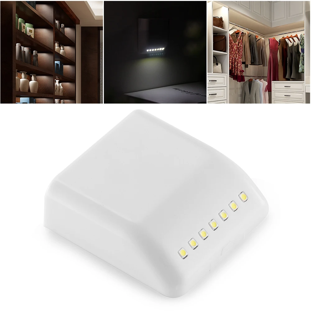 LED Night Lamp Touch Sensor Lamp LED Showcase Bookshelf Closet Battery Operated Led