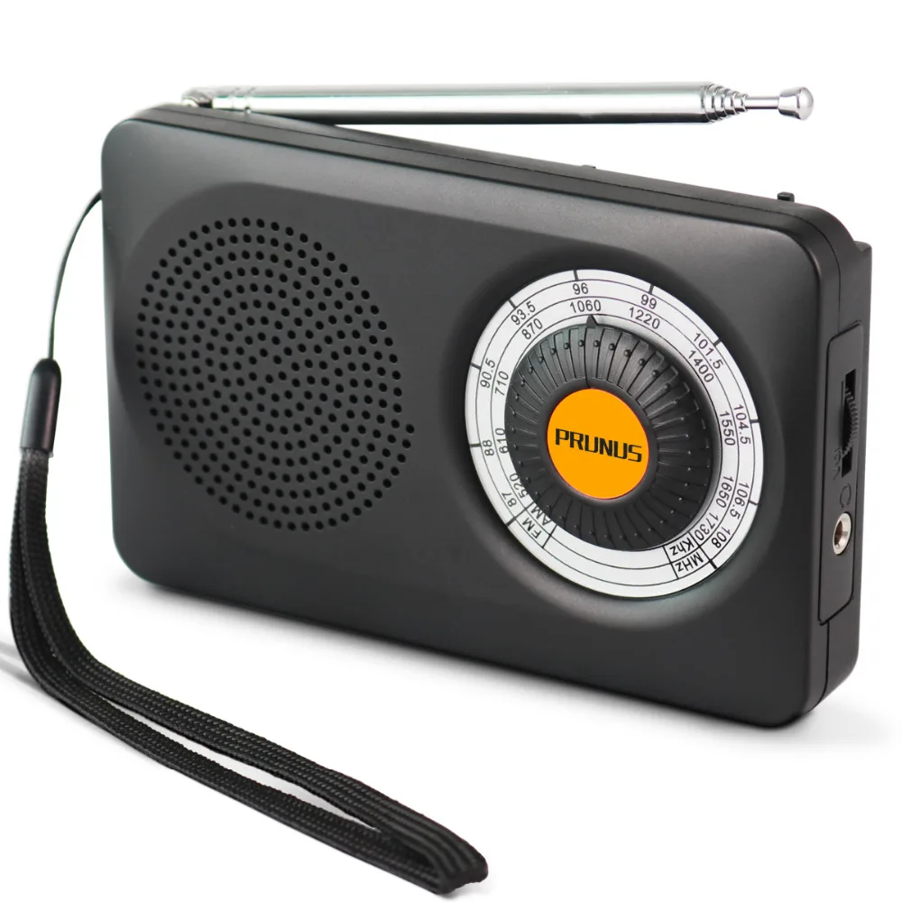 PRUNUS J 115 FM/AM (MW) DSP транзистор портативное радио управляемое 2 батареями AA. [включает