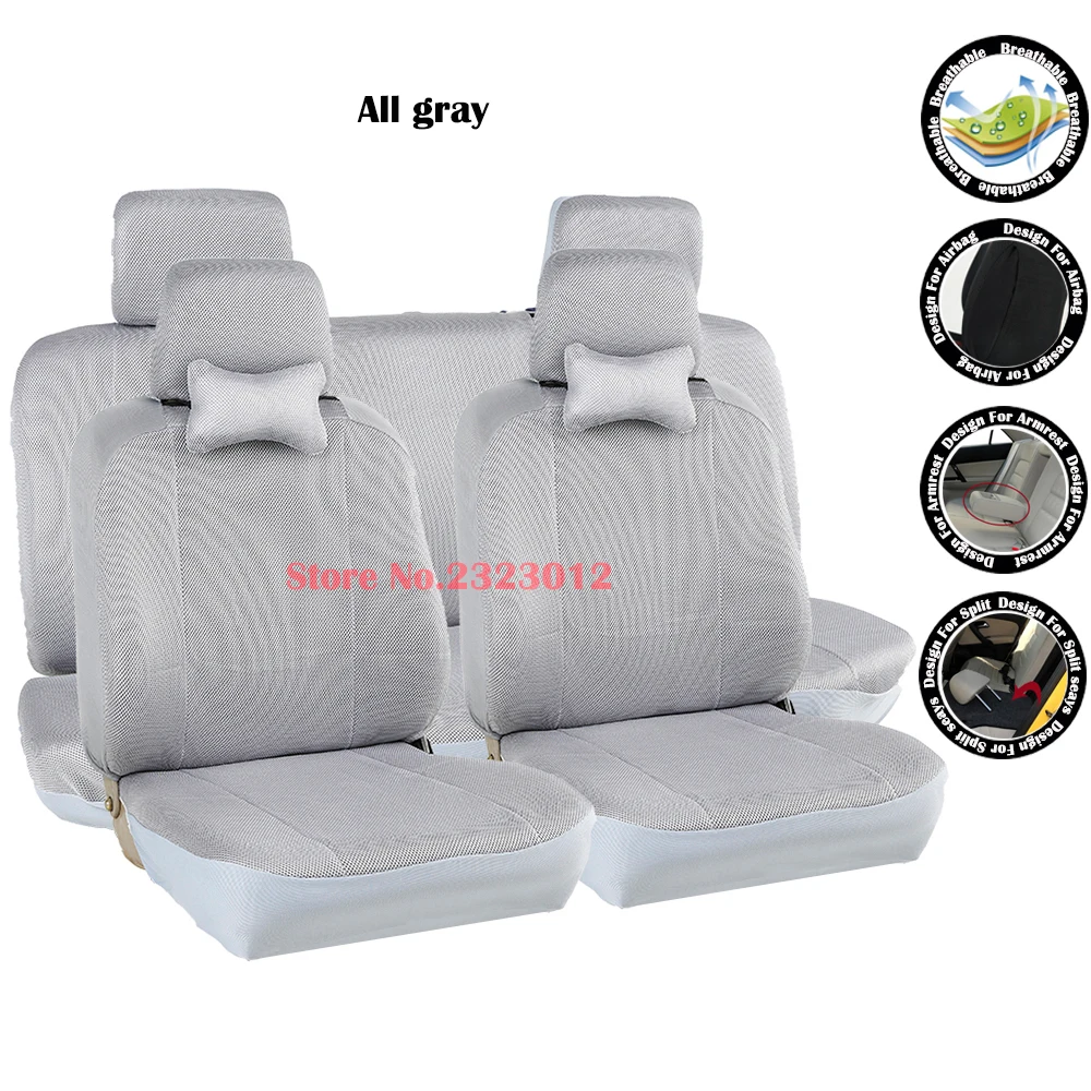 Fundas para asientos gris//negro sp Lada Kalina
