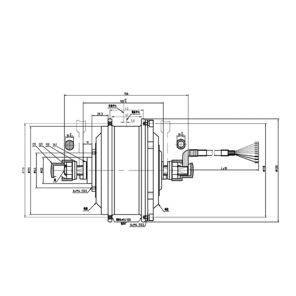 electric wheel