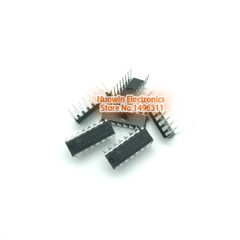 

25pcs 74HC595 DIP 8-BIT SHIFT REGISTERS WITH 3-STATE OUTPUT REGISTERS SN74HC595N 74hc595n