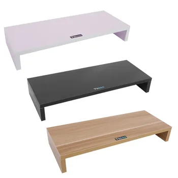 

Wooden Computer Monitor Stand LED LCD Computer Monitor Desktop Organizer Display Bracket Organizer Display TV stand Furniture