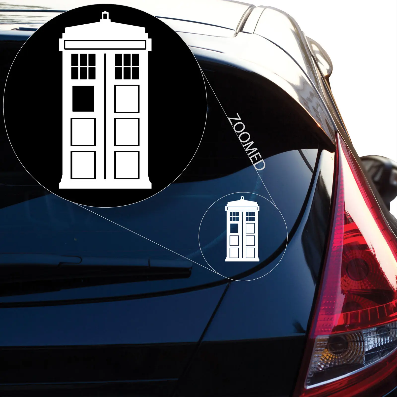 

Tardis inspired Doctor Who Vinyl Decal Sticker
