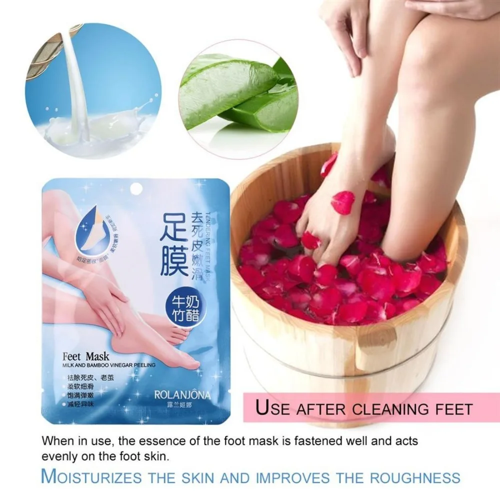 1 пара маска для удаления омертвевшей кожи ног увлажняющий крем|Инструмент ухода