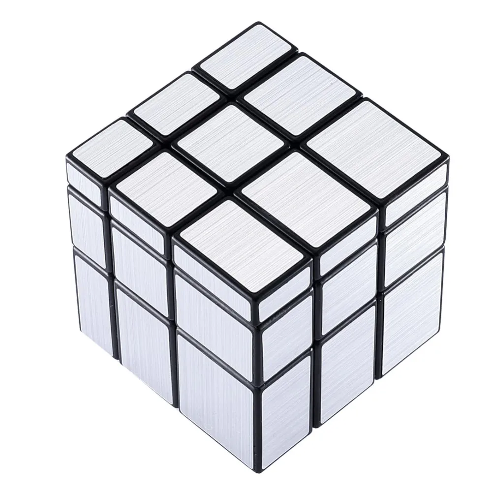 3x3x3 зеркальный Кубик Рубика для профессионалов Stickerless Puzzle Cube speed magico Cubo Twist Puzzle Развивающие игрушки для детей подарок(C5