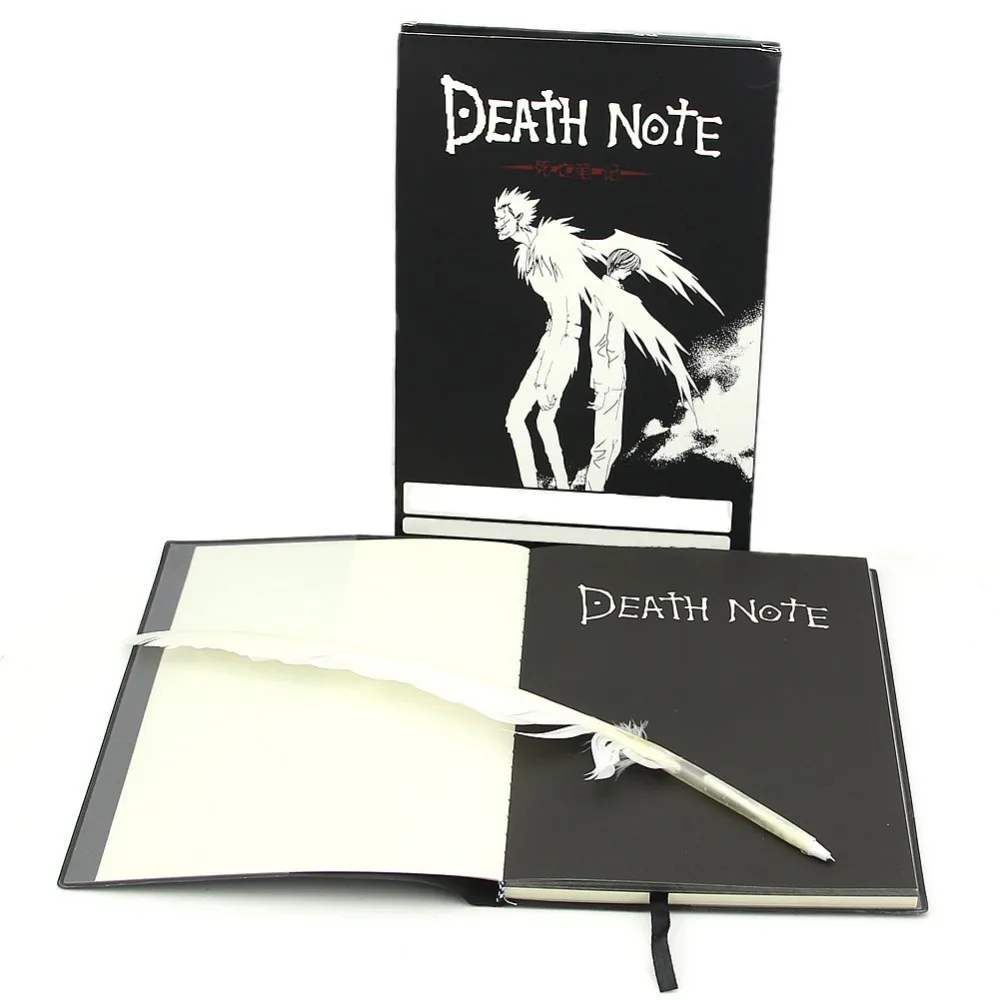 Image SOSW Fashion Anime Theme Death Note Cosplay Notebook New School Large Writing Journal 20.5cm*14.5cm
