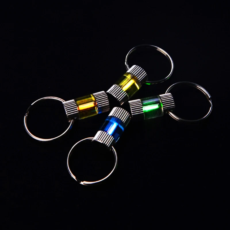 fluorescent tubes key chain