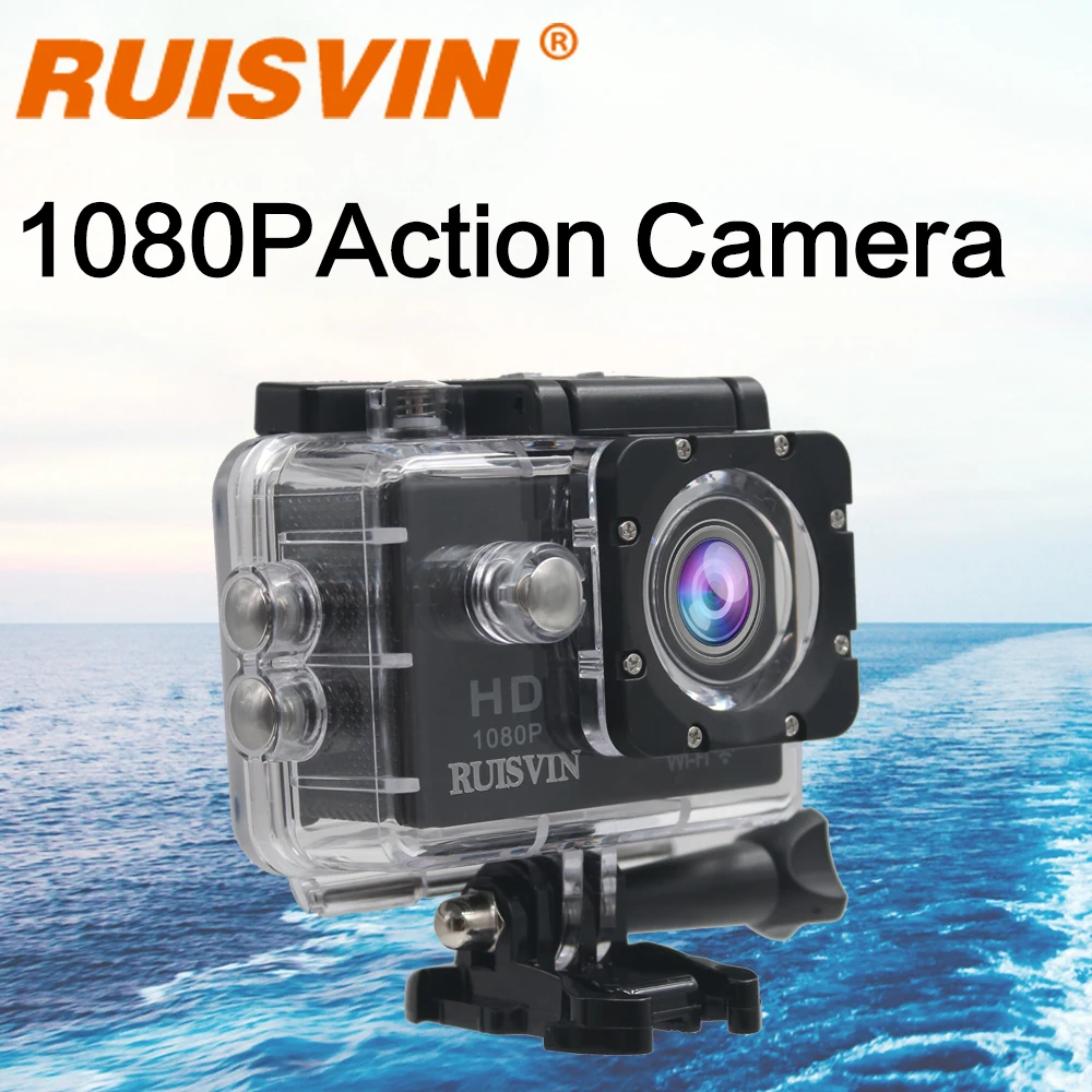 RUISVIN B5 Wi Fi экшн Камера 4 K 30Fps 1080 P ультра прозрачная Спортивная 16MP Go