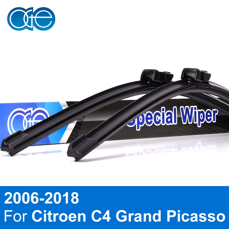 Oge մաքրիչ շեղբեր Citroen C4 Grand Picasso- ի համար 2006-2018 բարձրորակ ռետինե ապակեպլաստե մեքենայի աքսեսուարներ