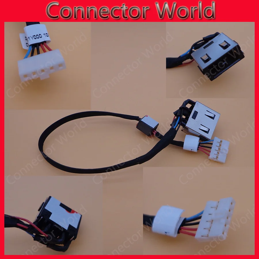 

1PCS New Laptop DC Power Jack DC Power Jack Connector Power Port Plug Socket for Lenovo G50 G50-70 G50-45 G50-30 G40-70 G50-80