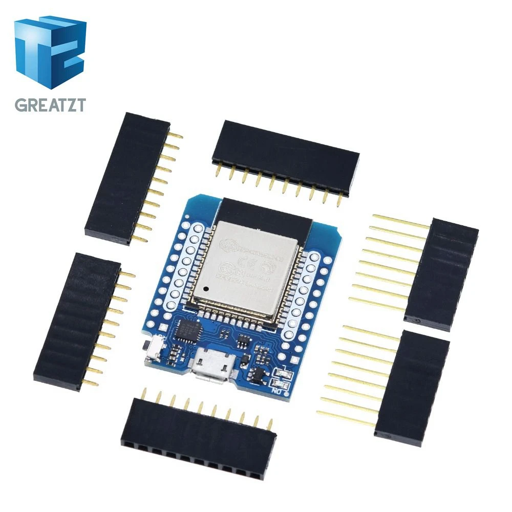 Esp8266 D1 Mini Pro Wifi Nodemcu Технические характеристики аккумулятор Ds1307 0 66 Oled Dc зуммер V1.0.0