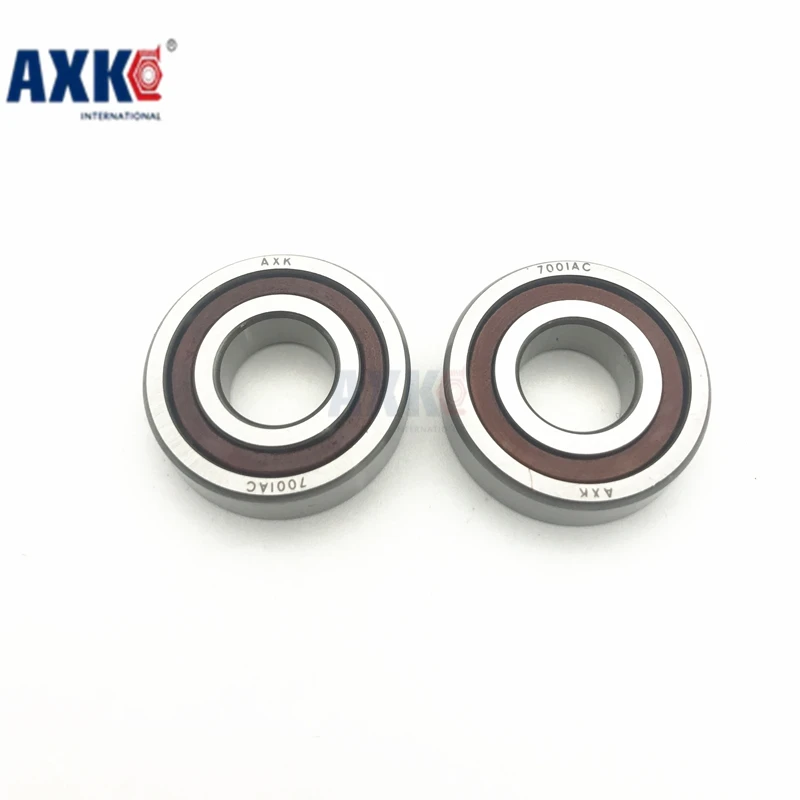 Axk 12 мм диаметр Угловые контактные шариковые подшипники 7001 7001ac 2rz P4 12x28x8 Abec7