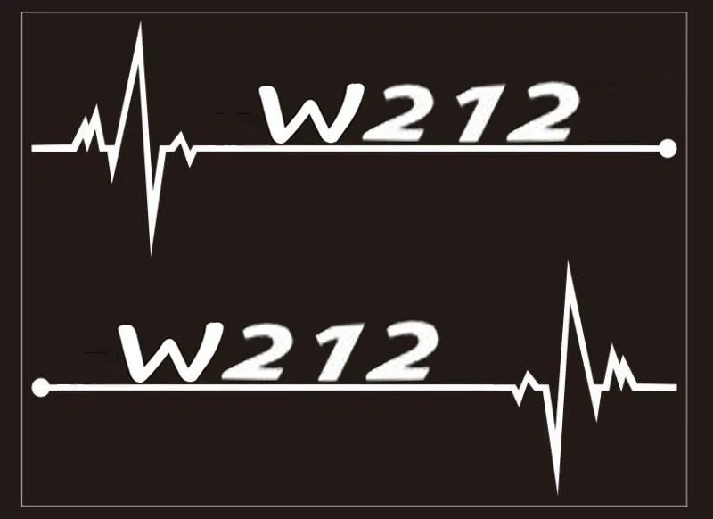 2 шт. наклейка на окна автомобиля для Mercedes Benz amg W203 W204 W205 W210 W211 W212 W213 W220 W221