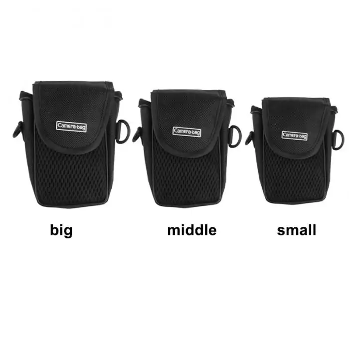 Camera Case Bag Pouch Compact Nylon Soft Universal Shockproof Breathable Protection-OPK