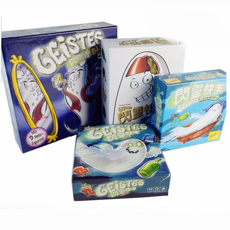 Geistesblitz: 1/2/3/4 Настольная игра забавные карточки игры