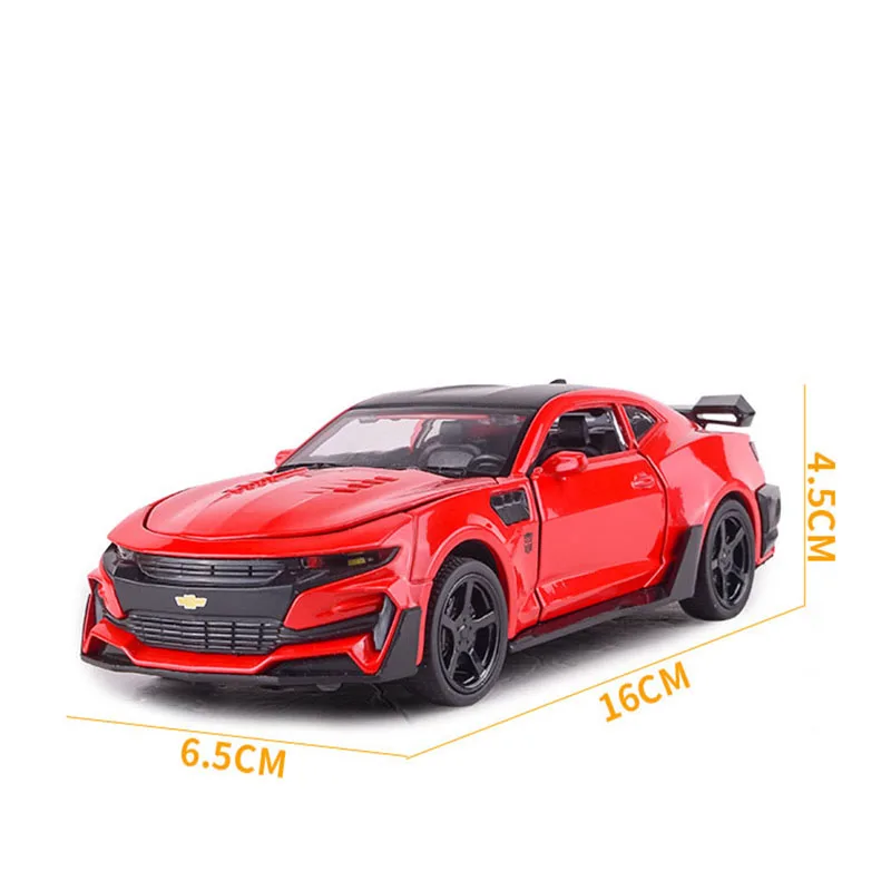 Новинка 1:32 Chevrolet Camaro, литая модель автомобиля, литые под давлением и игрушечные транспортные средства, игрушечные машинки,, детские игрушки для детей, подарки, игрушки для мальчиков