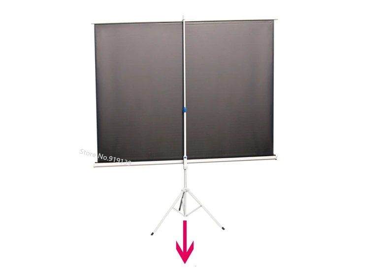 100inch 4x3 tripod projection screen title pic 15