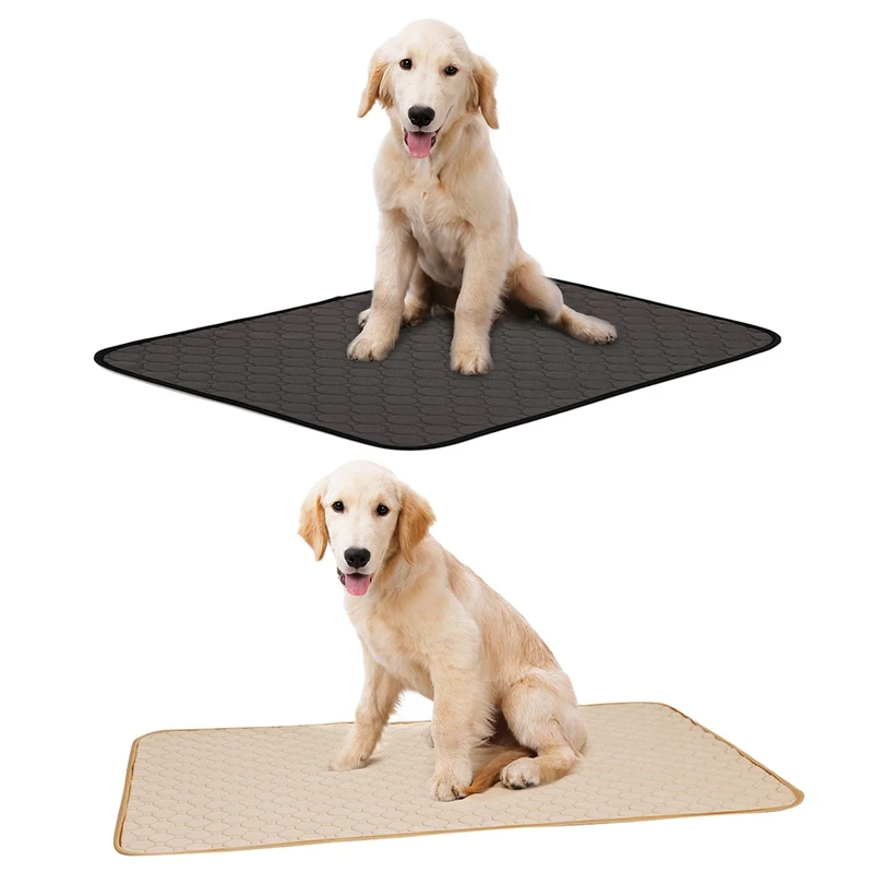 

Dog Urine Absorbent Training Pad Waterproof Washable Reusable Environment Protection Diaper Mat for Small Dogs, Rabbit, Cats