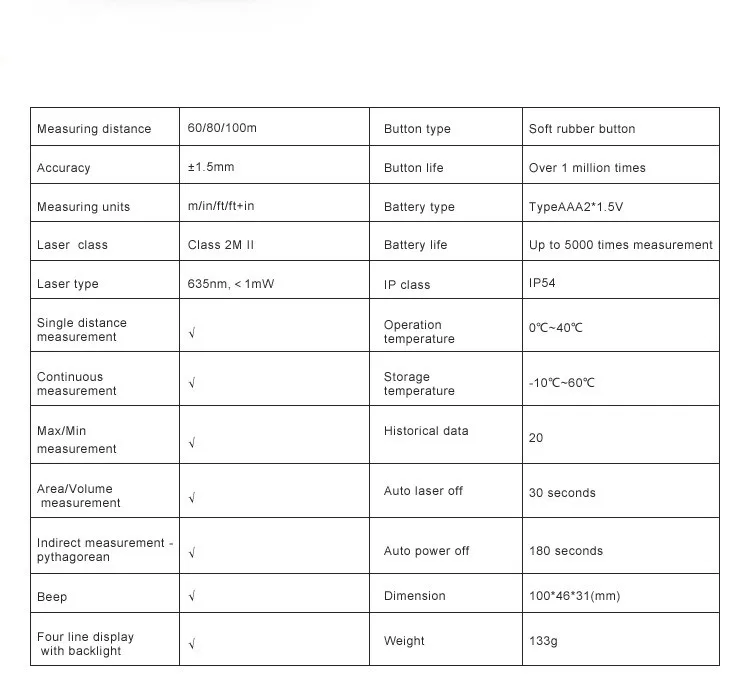 laser distance meter S9  (1)