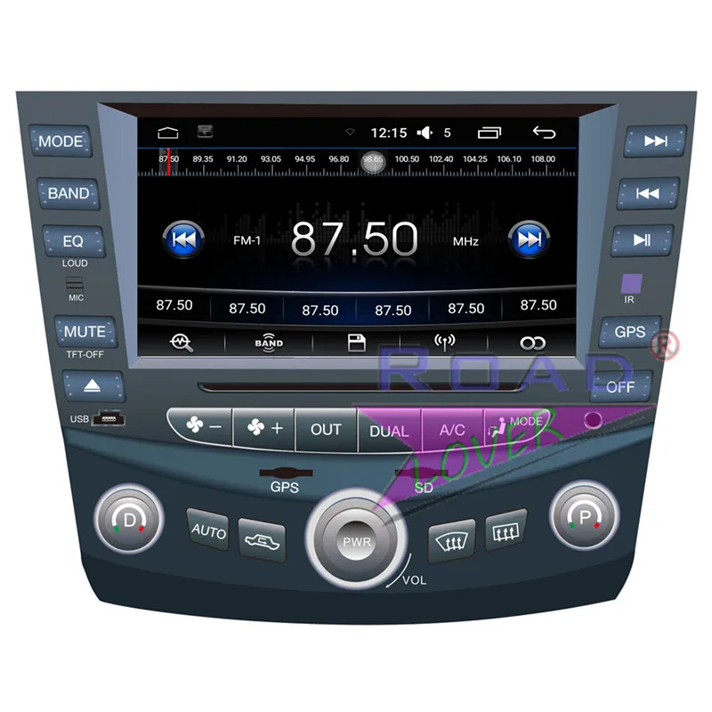 Roadloevr 2 Din Android 6 0 Автомобильный GPS навигатор 8 дюймов для Honda Accord 07 PC системный блок