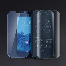 Back+Front For 5.0″ YotaPhone 2 Mobile Phone YD206 Tempered glass screen Protector Glass flimfilm glass screen protection