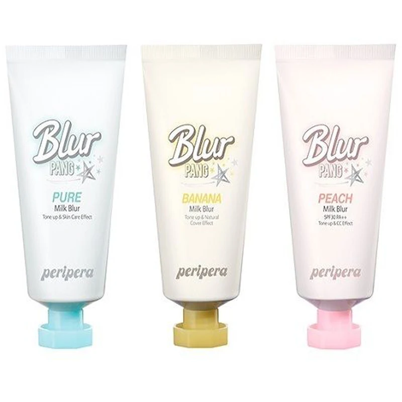 

PERIPERA Blur Pang Milk Blur 50ml Face Makeup Base Primer Liquid Foundation Waterproof Moisturizing Concealer Korea Cosmetics