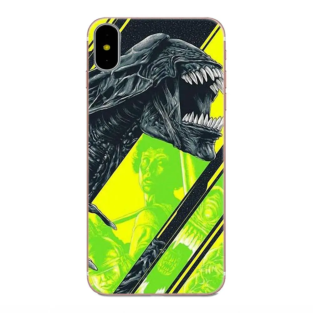 Аниме Alien vs Predator для Samsung Galaxy Note 5 8 9 S3 S4 S5 S6 S7 S8 S9 S10 mini Edge Plus Lite мягкий