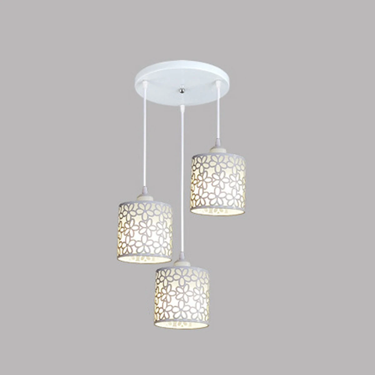 Decoração de Casa para Sala Oco para Fora Nórdico Moderno Pingente Luzes Luminárias Ferro Lustre Luminária Jantar Quarto Loja Barra 6 para sala jantar quarto loja barra