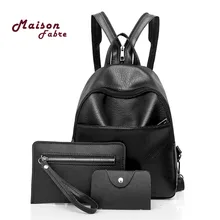 Модные женские сумки через плечо, 3 шт., сумки-мессенджеры, клатч, кошелек, свежая и жилая Мода