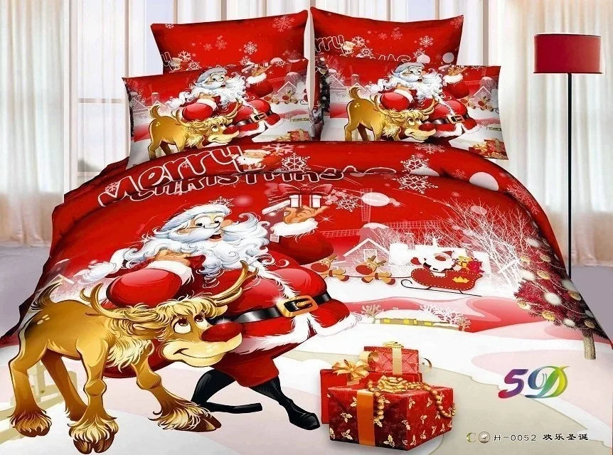line kopen Wholesale kerst dekbedovertrek uit China wholesale christmas duvet cover
