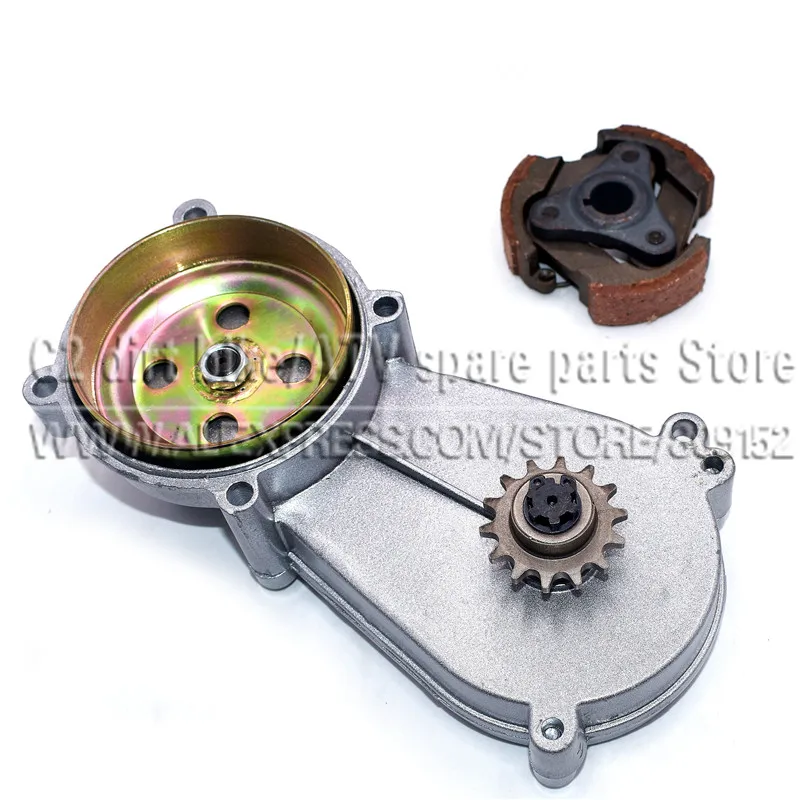 Caixa de Engrenagens Bicicleta da Sujeira Embreagem e T8f t para 47cc Mini Moto Ferro Cilindro Embreagem 11 t 13 14 17 19 20 49cc Miúdo Atv Quad 2 embreagem caixa de engrenagens 11 t 13