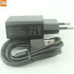 Оригинальный XIAOMI стены Зарядное устройство 5V2A ЕС переходник 120 см Micro USB кабель синхронизации данных для Redmi Note 2 3 4 5 плюс pro 4X 5a 4a S2 3 S