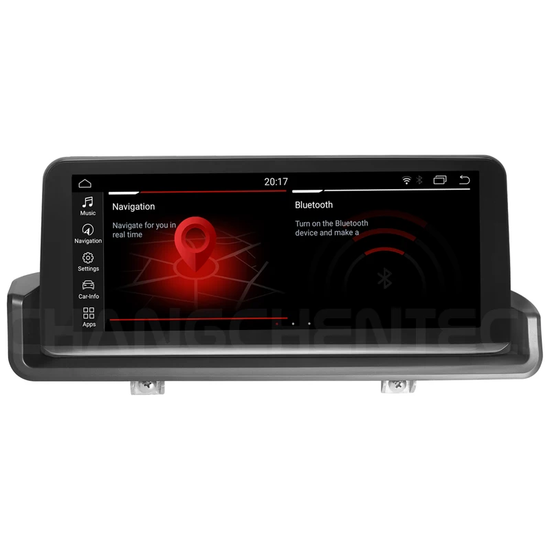  LHD E90 E91 E92 E93 Android 9 GPS Navigation Car Multimedia Radio with 64G rom 1920x720 HD Black Sc