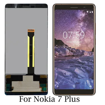 

For Nokia 7 Plus LCD Display Touch Screen Digitizer Assembly Replacement For Nokia 7Plus TA-1046 TA-1055 TA-1062 6.0" LCD