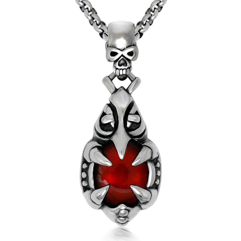 

Retro buckle fashion hipster necklace pendant accessories