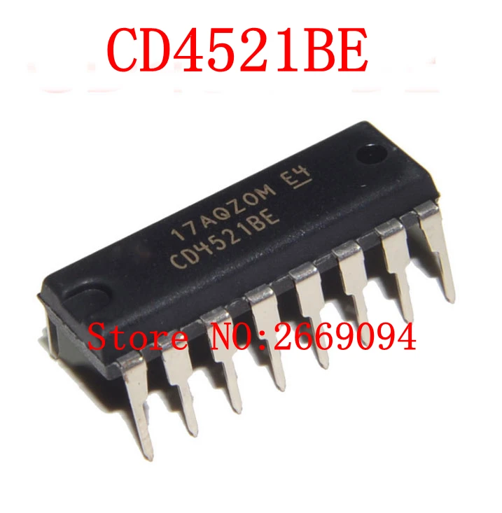 

50pcs /100pcs CD4521BE CD4521BD DIP16 HCF4521BE HEF4521BP CD4521 DIP new and original IC free shipping