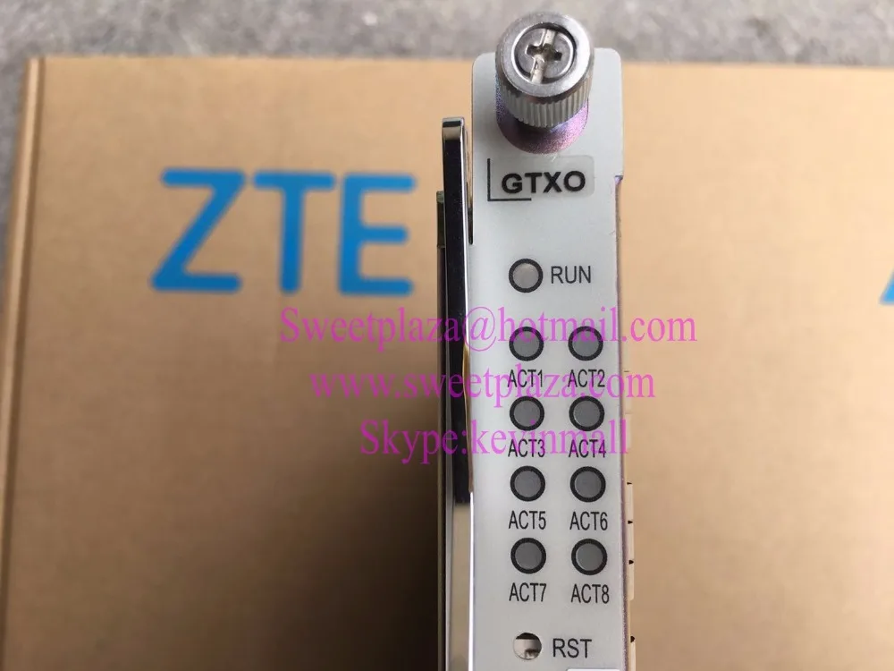 Zte OLT 10G плата GPON сервисная плата gtxo с 8 XFP модуль для C300 и C320